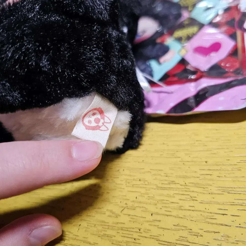 Baby Three Lily Rabbit Town V1 OPENED Black 180 Boba Eyes Pink Hair O Mouth